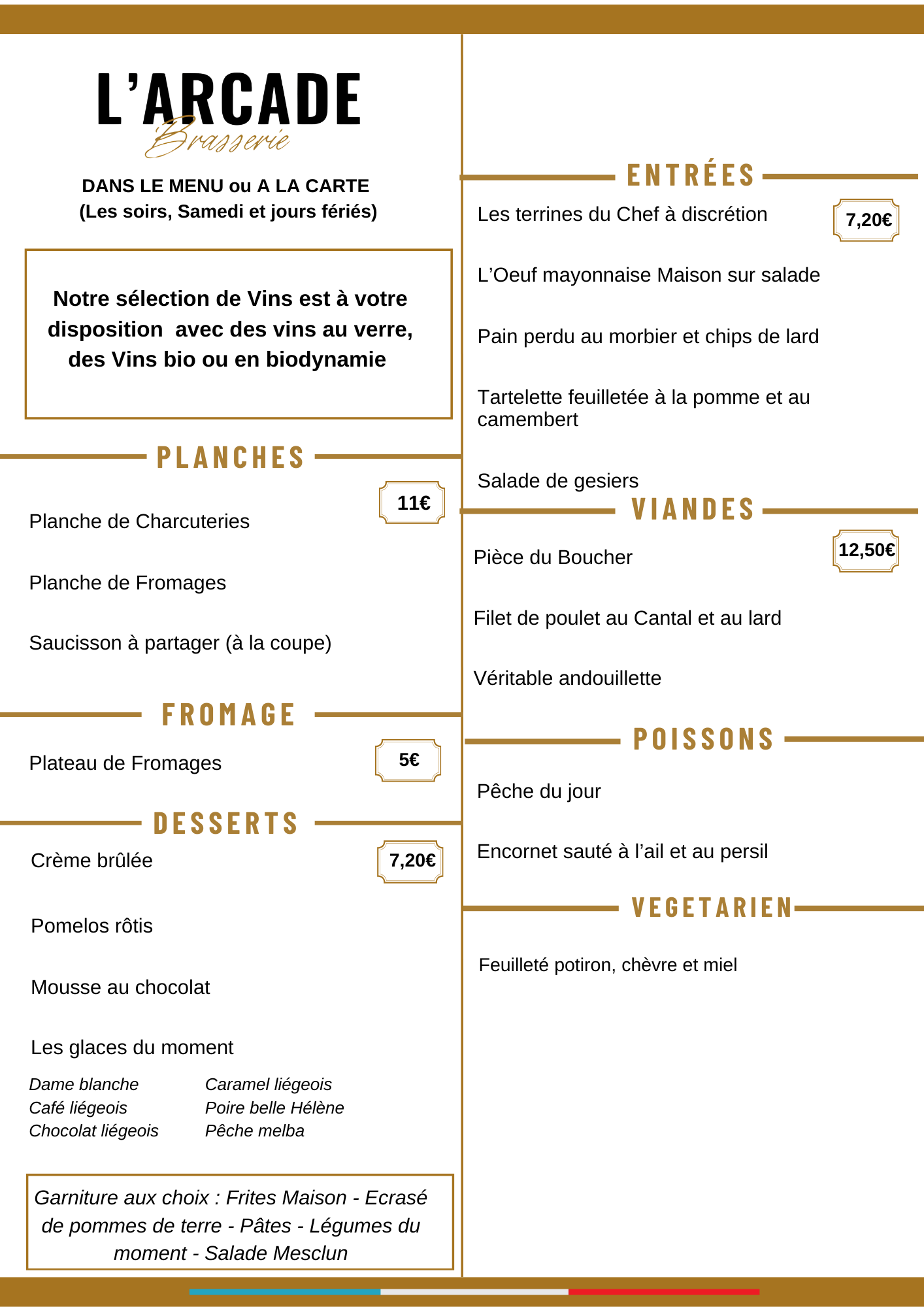 3 MENU ARCADE JANVIER 26